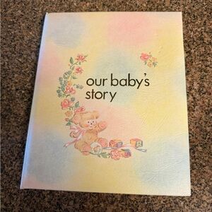 Vintage 1978 Our Baby’s Story Memory Book – Unused